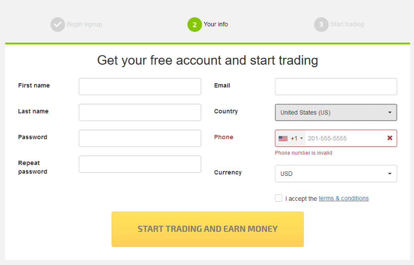 BinaryOptionAutoTrading account registration