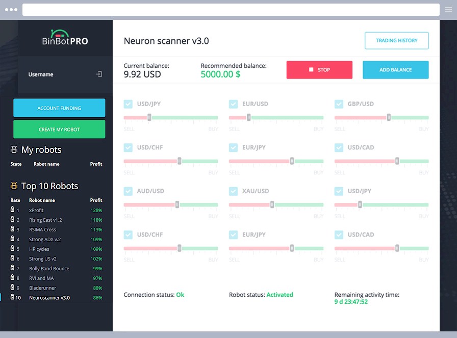 BinBot Pro Automated Trading